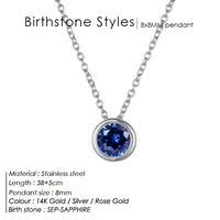 Stainless Steel 14K Gold Plated Fashion Diamond Geometric Rhinestones Necklace sku image 5