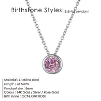 Stainless Steel 14K Gold Plated Fashion Diamond Geometric Rhinestones Necklace sku image 11