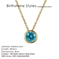 Stainless Steel 14K Gold Plated Fashion Diamond Geometric Rhinestones Necklace sku image 32