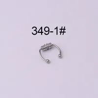 Nose Rings & Studs Fashion Geometric 316 Stainless Steel  Plating sku image 1