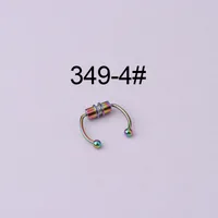 Nose Rings & Studs Fashion Geometric 316 Stainless Steel  Plating sku image 3