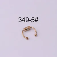 Nose Rings & Studs Fashion Geometric 316 Stainless Steel  Plating sku image 5