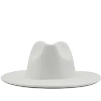 Wholesale Accessories Woolen Outer White Inner Red Ethnic Style Jazz Hat Nihaowholesale main image 5