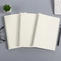 Wholesalecreative A5/b5/a6 Coil Frosted Simple Horizontal Line Notebook Nihaowholesale main image 3