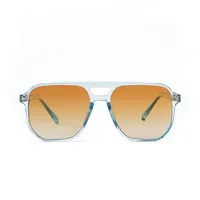 Wholesale Solid Color Square Frame Sunglasses Nihaowholesale main image 3