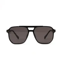 Wholesale Solid Color Square Frame Sunglasses Nihaowholesale main image 4