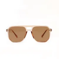 Wholesale Solid Color Square Frame Sunglasses Nihaowholesale main image 5