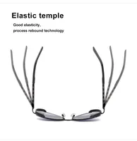 Nihaowholesale Wholesale Retro Oval Frame Metal Mirror Legs Sunglasses main image 5