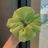 Wholesale Jewelry Chiffon Solid Color Hair Scrunchies Nihaowholesale sku image 3