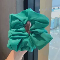 Wholesale Jewelry Chiffon Solid Color Hair Scrunchies Nihaowholesale sku image 5