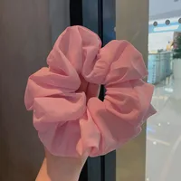 Wholesale Jewelry Chiffon Solid Color Hair Scrunchies Nihaowholesale sku image 8