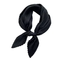 Nihaowholesale Wholesale Simple Fold Solid Color Small Square Scarf main image 5