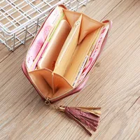 Nihaowholesale Wholesale Accessories Korean Solid Color Rhombus Embossed Wallet main image 4