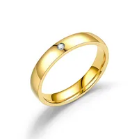 Wholesale Jewelry Fashion U Shape Stainless Steel 18K Gold Plated main image 4