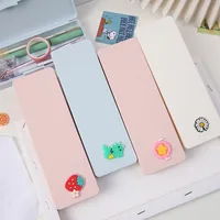 Cute Frosted Multifunctional Stationery Storage Case Wholesale Nihaowholesale main image 1