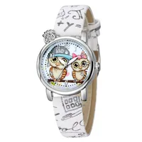 Wholesale Cute Owl Pattern Belt Children Watch Nihaowholesale main image 4