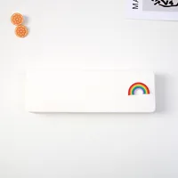 Cute Frosted Multifunctional Stationery Storage Case Wholesale Nihaowholesale sku image 14