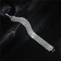 Wholesale Jewelry Rhinestone Buckle Copper Bracelet Nihaowholesale main image 9