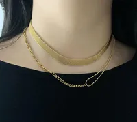 Wholesale Jewelry Heart 304 Stainless Steel Titanium Steel 18K Gold Plated Inlaid Gold Necklace main image 2