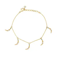Wholesale Jewelry Color Zirconium Cherry Peach Tropical Fruit Bracelet Nihaowholesale sku image 9