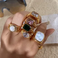 Wholesale Jewelry 304 Stainless Steel Zircon main image 1