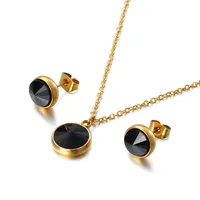 Titanium Steel 18K Gold Plated Titanium Steel sku image 3