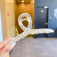 Pearl Metal Acrylic Geometric Hairpin Collection Wholesale Nihaowholesale sku image 1