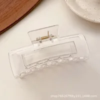 Pearl Metal Acrylic Geometric Hairpin Collection Wholesale Nihaowholesale sku image 4
