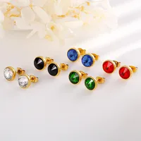 Titanium Steel 18K Gold Plated Titanium Steel main image 4