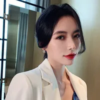 New Korean Ol C-shaped Diamond Earrings Wholesale Nihaowholesale main image 4
