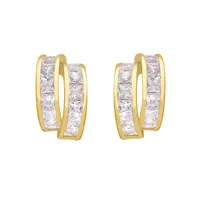 New Korean Ol C-shaped Diamond Earrings Wholesale Nihaowholesale main image 5