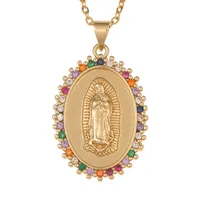 Christian Catholic Virgin Mary Pendant Necklace Wholesale Nihaowholesale sku image 1