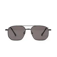 Simple Fashion Metal Double Beam Solid Color Sunglasses Wholesale Nihaowholesale main image 3