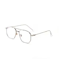 Simple Fashion Metal Double Beam Solid Color Sunglasses Wholesale Nihaowholesale sku image 5