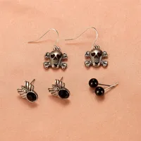 Halloween Skull Pumpkin Lantern Bat Earrings Wholesale Nihaowholesale sku image 15