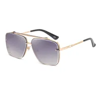 Fashion Style Simple Large Square Frame Sunglasses sku image 1
