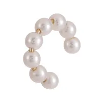 Wholesale Jewelry C-shaped Pearl Splicing Ear Clip Nihaowholesale sku image 1