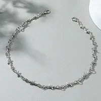 Wholesale Jewelry Punk Style Thorns Chain Necklace Bracelet Nihaowholesale main image 1