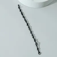 Wholesale Jewelry Punk Style Thorns Chain Necklace Bracelet Nihaowholesale main image 3