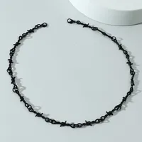 Wholesale Jewelry Punk Style Thorns Chain Necklace Bracelet Nihaowholesale sku image 6