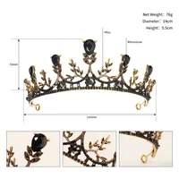 New Semi-circular Crown Bride Crown Fairy Wedding Dress Headdress Hair Jewelry Wholesale sku image 2