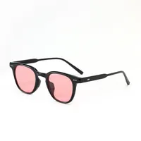 Fashion Round Small Frame  Ocean Film Multicolor Sunglasses sku image 2