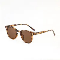 Fashion Round Small Frame  Ocean Film Multicolor Sunglasses sku image 5