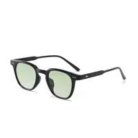 Fashion Round Small Frame  Ocean Film Multicolor Sunglasses sku image 3