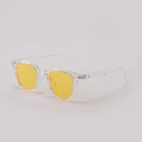 Fashion Round Small Frame  Ocean Film Multicolor Sunglasses sku image 7