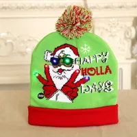 Christmas Decorations Adult Children's Glowing Knit Cap Nhmv155588 sku image 5