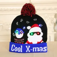Christmas Decorations Adult Children's Glowing Knit Cap Nhmv155588 sku image 7