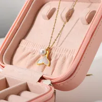 Wholesale Jewelry Fashion Stainless Steel Titanium Steel Plating Pendant Necklace main image 4