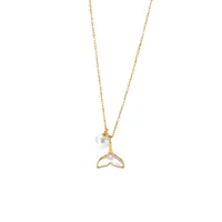 Wholesale Jewelry Fashion Stainless Steel Titanium Steel Plating Pendant Necklace main image 5