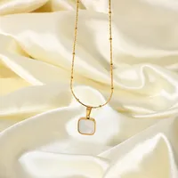 Wholesale Jewelry Fashion Stainless Steel Titanium Steel Plating Pendant Necklace main image 1